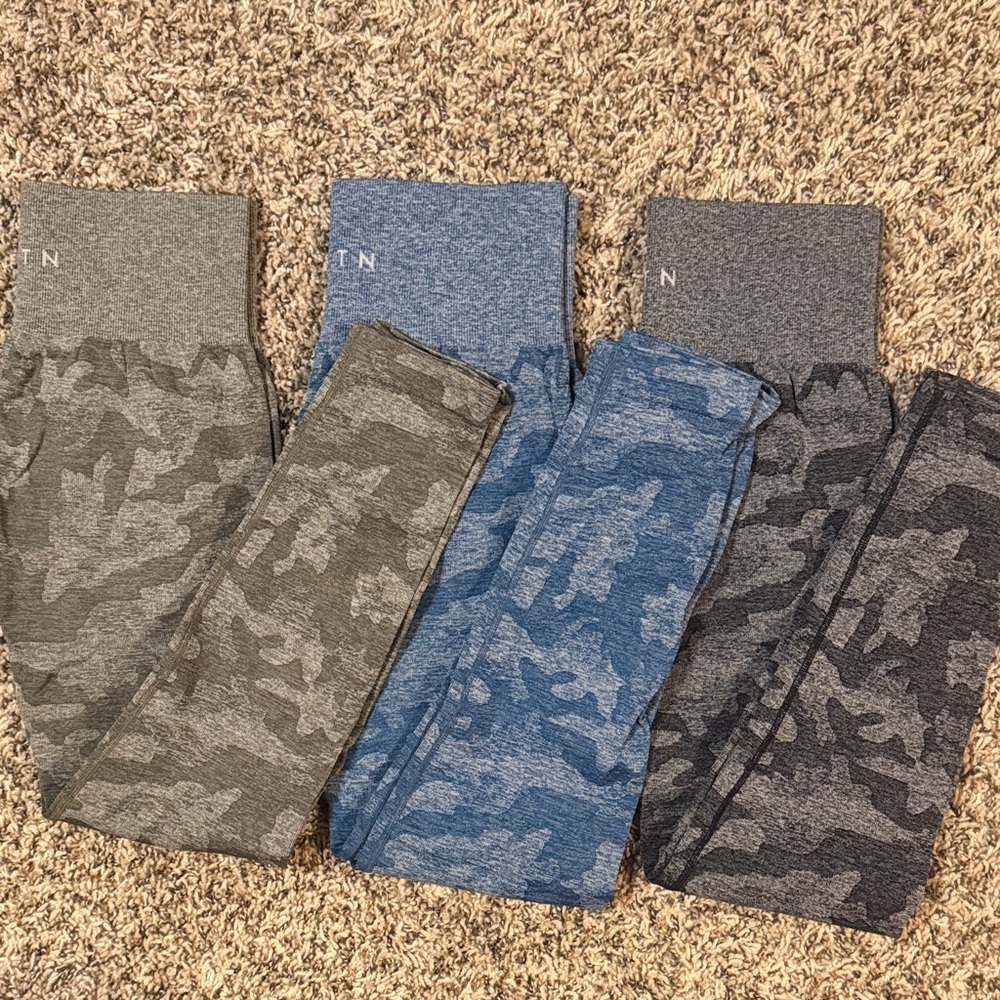 NVGTN Camo Leggings Bundle - Size Small